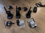 3x Kenwood Protalk portofoon TK-3501 incl headsets, Telecommunicatie, Portofoons en Walkie-talkies, Ophalen of Verzenden, Zo goed als nieuw