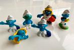 6 Smurfen beeldjes, Ophalen of Verzenden, Gebruikt, Verschillende Smurfen, Poppetje, Figuurtje of Knuffel