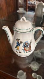 Theepotje kinderservies, Ophalen