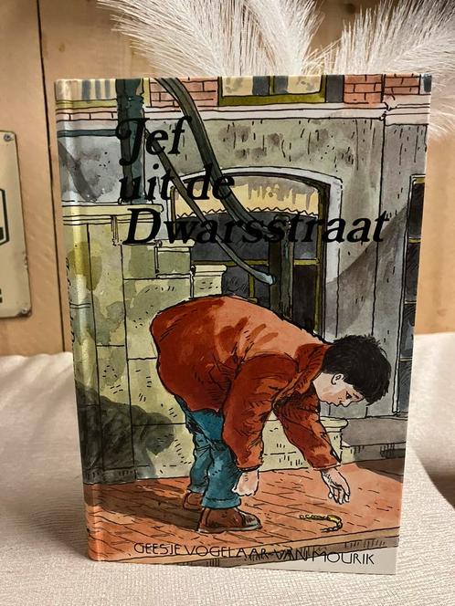KR-7 Geesje Vogelaar- v Mourik Jef uit de Dwarsstraat, Boeken, Kinderboeken | Jeugd | onder 10 jaar, Gelezen, Ophalen of Verzenden