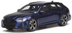 TOP SPEED Audi RS6 Avant Blauw Carbon Black, Ophalen of Verzenden, Nieuw, Auto, Overige merken