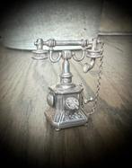 Telefoon Miniatuur antiek 925 zilver met stempels curiosa, Verzenden, Zilver