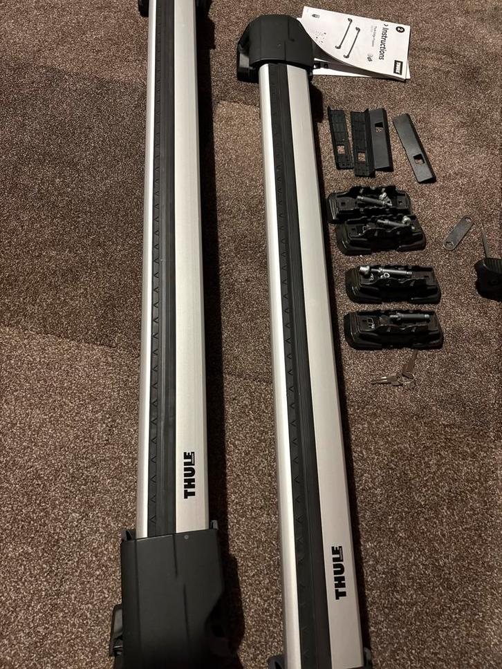 Thule Edge Fixpoint Dakdragers 720700 Toyota Corolla Cross, Auto diversen, Dakdragers, Zo goed als nieuw, Ophalen