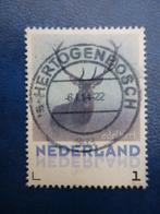 Persoonlijke zegel Zoogdieren gestempeld Edelhert, Ophalen of Verzenden, Gestempeld