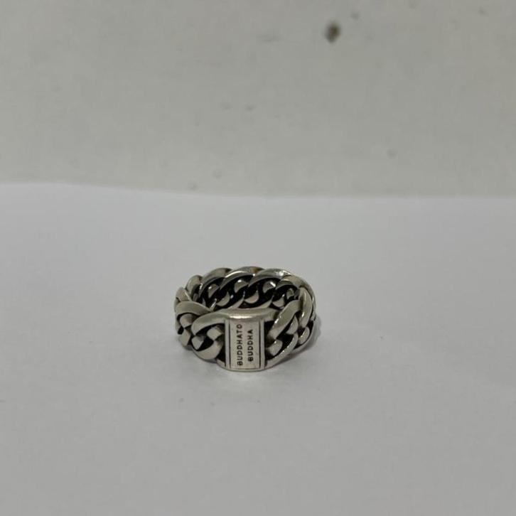 Buddha to Buddha Ring Nathalie Small maat:16, Sieraden, Tassen en Uiterlijk, Ringen, Gebruikt, Dame of Heer, Kleiner dan 17, Zilver