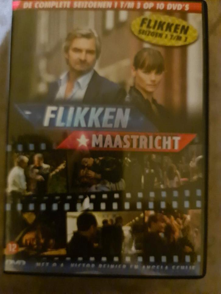 Flikken Maastricht Seizoen 1-3 DVD Box, Cd's en Dvd's, Dvd's | Tv en Series, Zo goed als nieuw, Thriller, Boxset, Vanaf 12 jaar