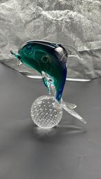Murano glas dolfijn op bal. V. Nason & Co hoogte 21 cm, Ophalen