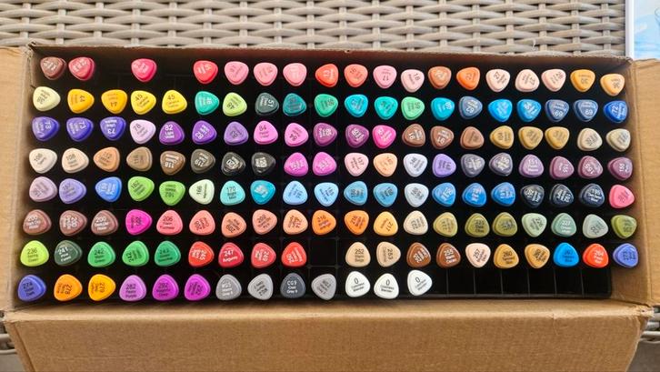 Action alcohol twinmarkers, Hobby en Vrije tijd, Tekenen, Nieuw, Potlood of Stift, Ophalen