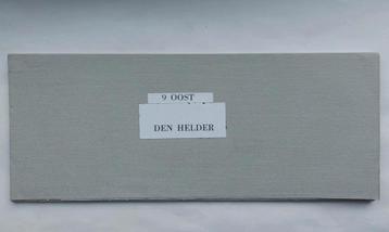 9 OOST stafkaart uit 1971 Den Helder met oa Texel Cocksdorp beschikbaar voor biedingen