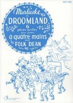 Piano Folk Dean -Marlieske in Droomland 4 handig easy pieces, Muziek en Instrumenten, Bladmuziek, Gebruikt, Klassiek, Ophalen of Verzenden