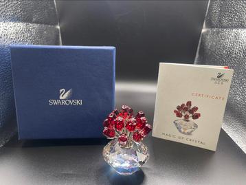 Swarovski Rode Rozen Jubileumeditie met certificaat & doos beschikbaar voor biedingen