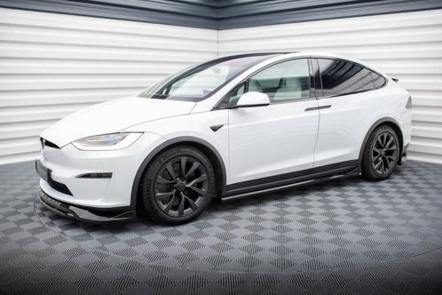 Voorlip sideskirt diffuser splitter - Tesla Model X 21+, Auto diversen, Tuning en Styling, Ophalen of Verzenden