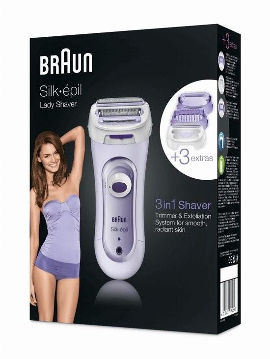 Braun Silk-épil Lady Shaver - Nieuw in doos, Ophalen, Nieuw, Scheren en Epileren