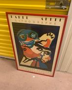 Karel Appel expositie poster 1984, Antiek en Kunst, Ophalen