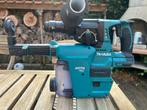 Makita boorhamer HDR243 en DX 07 stofzuiger, Doe-het-zelf en Verbouw, Ophalen of Verzenden, Zo goed als nieuw, Boor- en/of Breekhamer