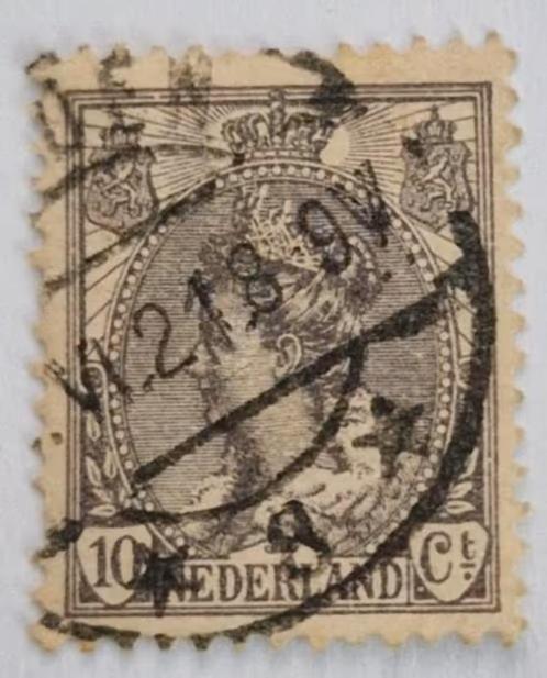 Nederland 1898 -1921 - nvph 62D - Koningin Wilhelmina  -a, Postzegels en Munten, Postzegels | Nederland, Gestempeld, T/m 1940
