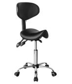 Zadelkruk ergonomisch - kapperskruk - tabouret, Ophalen, In hoogte verstelbaar, Nieuw, Kunststof
