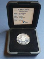 1 Gulden 2001: Zilveren Loeki in originele verpakking KNM, 1 gulden, Setje, Koningin Beatrix, Zilver