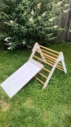 Houten klimrek met glijbaan/loopplankje, Ophalen of Verzenden, Zo goed als nieuw, Overige typen