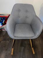 Grijze schommelstoel, Huis en Inrichting, Stoelen, Ophalen, Zo goed als nieuw, Grijs, Eén