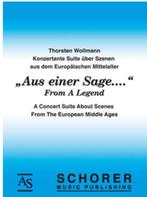 Harmonie orkest Aus einer Sage (From a Legend), Muziek en Instrumenten, Bladmuziek, Nieuw, Ophalen of Verzenden, Overige instrumenten