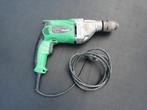 Hitachi dv20vb2 boormachine, Ophalen of Verzenden, Zo goed als nieuw, 600 watt of meer, Boormachine