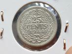 25 cent 1944 E.P zilver nr.6 (08), Postzegels en Munten, Munten | Nederland, Ophalen of Verzenden, Zilver