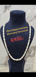 zilver magnum ketting, Sieraden, Tassen en Uiterlijk, Ophalen of Verzenden, Nieuw