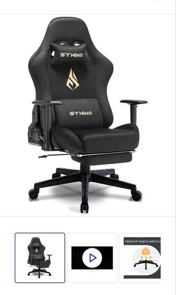 Symino Gaming Bureaustoel - Nieuw in doos! beschikbaar voor biedingen