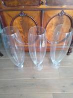 3 grote nieuwe vazen, Ophalen, Nieuw, Glas, Minder dan 50 cm