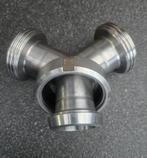NW 35 Y-stuk RVS Nieuw melkkoppeling zuivelkoppeling, Ophalen of Verzenden, Nieuw