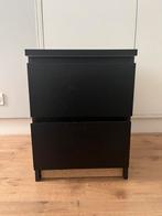 Ikea MALM nachtkastje met lades, Huis en Inrichting, Kasten | Schoenenkasten, Ophalen, Gebruikt