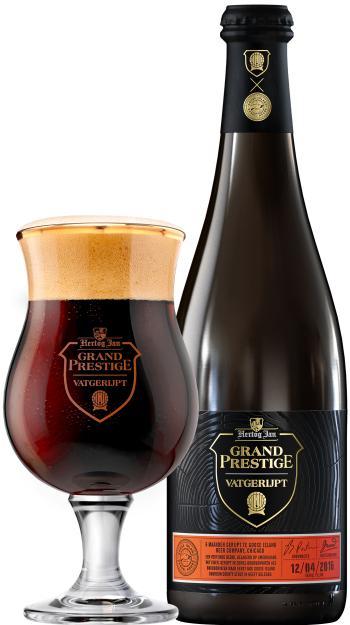 Hertog Jan Grand Prestige Vatgerijpt 2017 Goose Island, Verzamelen, Ophalen of Verzenden, Nieuw, Flesje(s), Hertog Jan