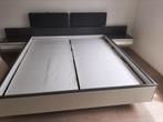 2 persoonsbed Tempur: matrasmaat 200x90cm., Ophalen, 85 tot 100 cm, Zo goed als nieuw, Lattenbodem