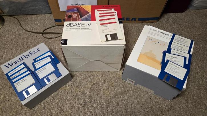 Originele Software Pakketten 1980s - Dbase, Symphony, Computers en Software, Besturingssoftware, Ophalen of Verzenden