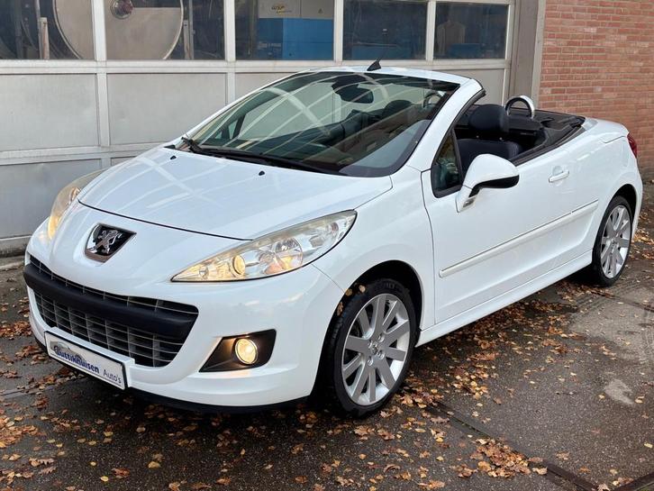 Peugeot 207 CC 1.6 VTi Noir & Blanc,LEDER,CLIMAT,STOELVERW,1, Auto's, Peugeot, Bedrijf, Te koop, ABS, Airbags, Airconditioning