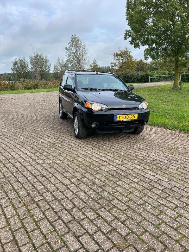 Honda HR-V 1.6 1999 Zwart + Sportpakket, Auto's, Honda, Particulier, HR-V, ABS, Airbags, Apple Carplay, Bluetooth, Boordcomputer