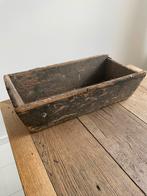 Houten trog, Ophalen of Verzenden, Zo goed als nieuw, Rechthoekig, Hout