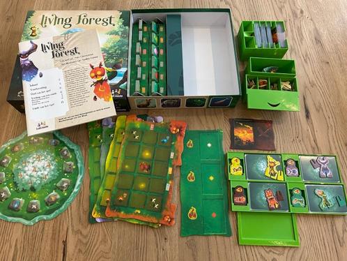 Living Forest (ev met 3d printed insert), Hobby en Vrije tijd, Gezelschapsspellen | Bordspellen, Nieuw, Een of twee spelers, Drie of vier spelers
