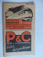 NEDERLANDSCHE SPOORWEGEN  REISGIDS VAN 10 MAART 1941 AF, Verzamelen, Spoorwegen en Tramwegen, Ophalen of Verzenden