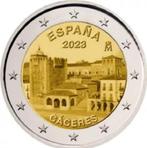 De speciale 2 Euro SPANJE 2023 "Cáceres" in unc kwaliteit., Verzenden, Spanje, 2 euro