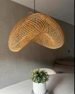 Japandi hanglamp XL, Ophalen of Verzenden, Zo goed als nieuw, Hout, 50 tot 75 cm
