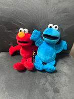 Elmo & Koekiemonster Knuffels, Ophalen of Verzenden, Zo goed als nieuw, Overige typen