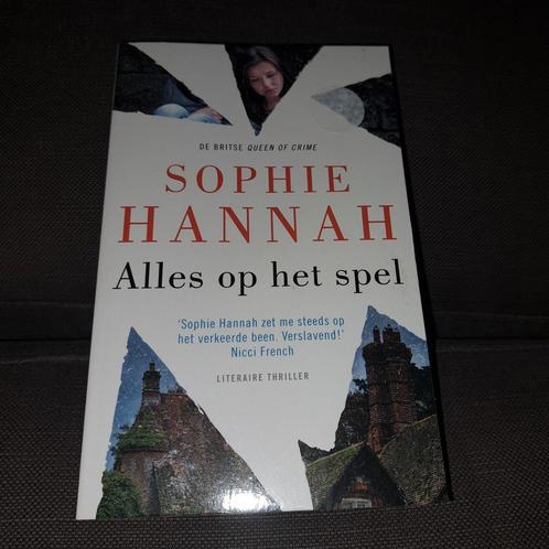 Sophie Hannah - Alles op het spel, Boeken, Thrillers, Zo goed als nieuw, Ophalen of Verzenden