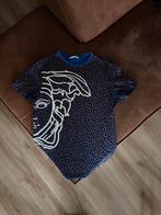 Versace Half Medusa Head Printed T-shirt S, Zwart, Ophalen of Verzenden, Gedragen, Maat 46 (S) of kleiner