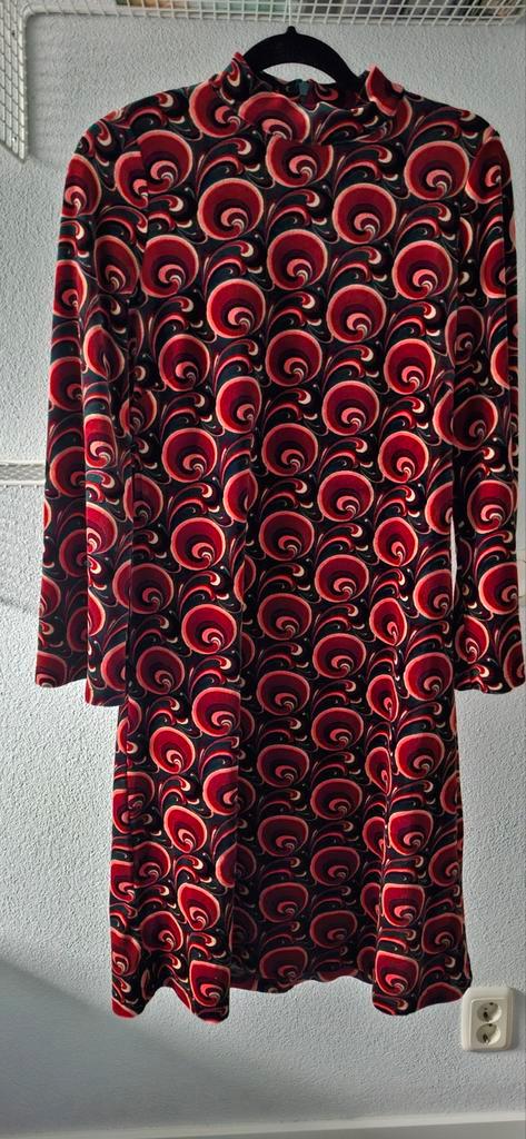 Retro King Louie jurk maat M herfsttinten, Kleding | Dames, Jurken, Ophalen of Verzenden