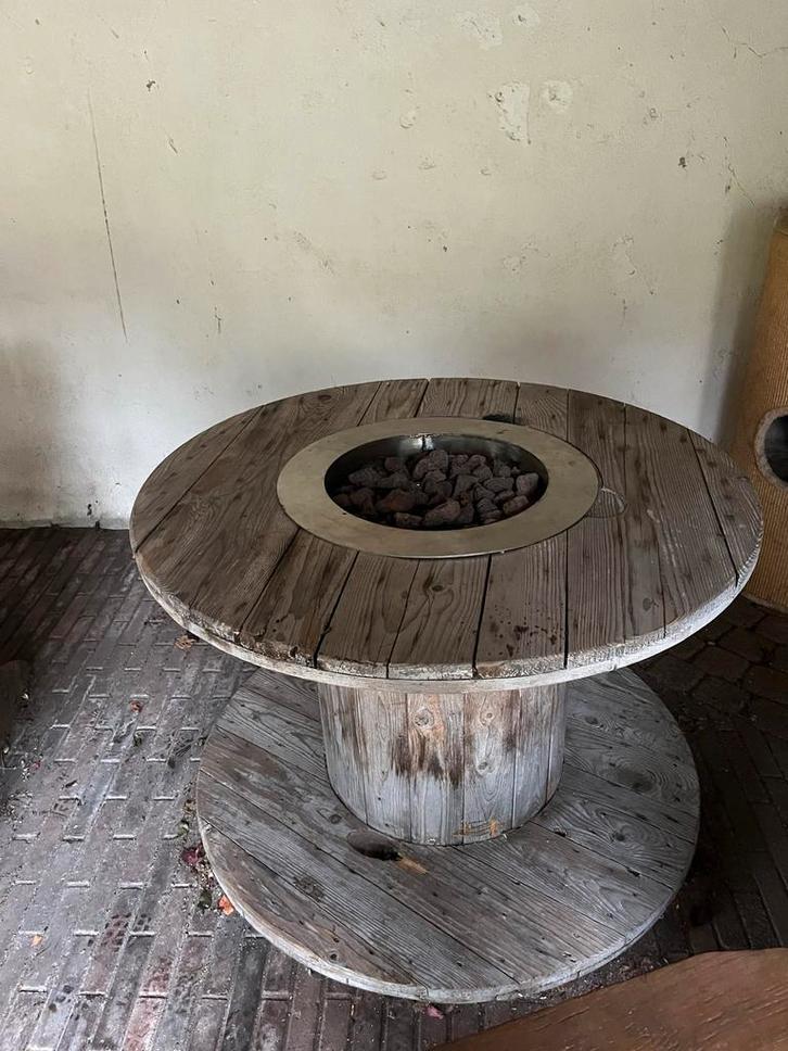 Vuurtafel, Tuin en Terras, Vuurtafels, Gebruikt, Ophalen of Verzenden