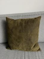 Zacht groen kussen, Huis en Inrichting, Woonaccessoires | Kussens, Ophalen of Verzenden, Zo goed als nieuw
