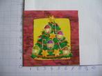 nr. 610 - uitgeknipt 3d plaatje kerst, Ophalen of Verzenden, Nieuw, Kerst, Knipvel