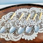 5 retro Italiaanse koffielepeltjes, Antiek en Kunst, Antiek | Bestek, Ophalen of Verzenden